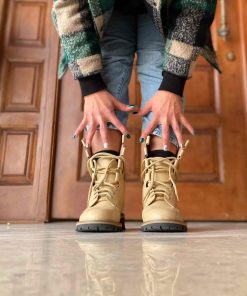بوت چرمی دیور کرم Christian Dior Boot Cream