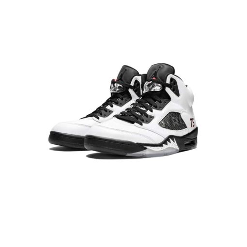 نایک ایرجردن 5 پاریسن ژرمن سفید Nike Air Jordan 5 Paris Saint-Germain White