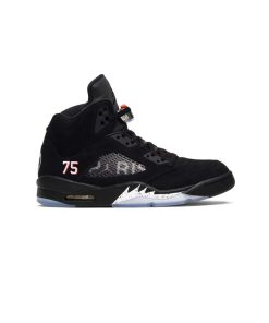نایک ایرجردن 5 پاریسن ژرمن مشکی Nike Air Jordan 5 Paris Saint-Germain Black