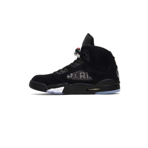 نایک ایرجردن 5 پاریسن ژرمن مشکی Nike Air Jordan 5 Paris Saint-Germain Black