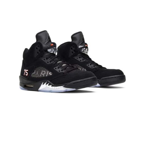 نایک ایرجردن 5 پاریسن ژرمن مشکی Nike Air Jordan 5 Paris Saint-Germain Black