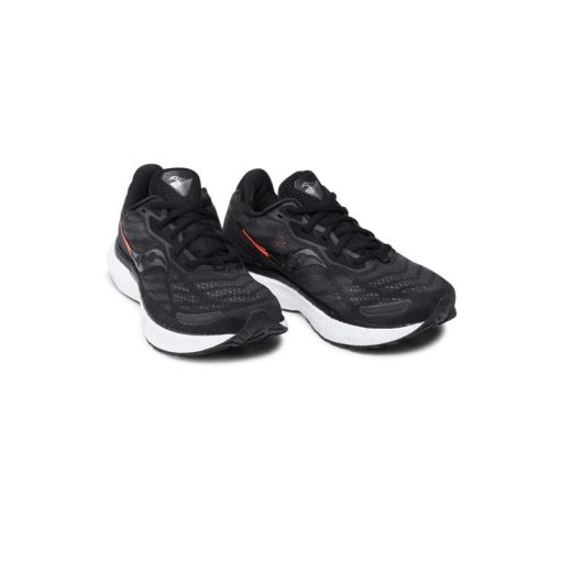 کتانی رانینگ ساکونی مشکی سفید Saucony Triumph 19 Black White