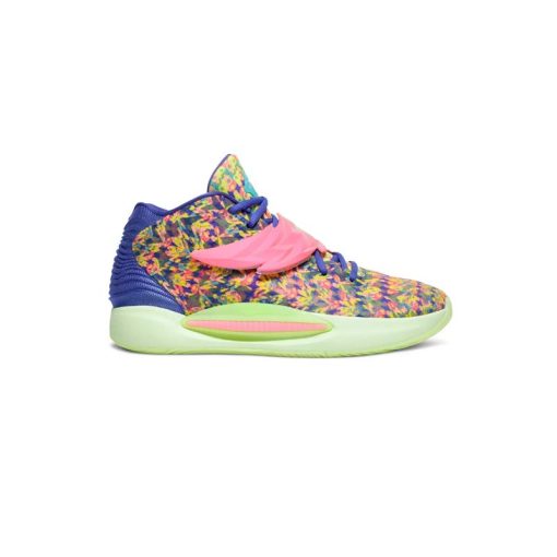 کتونی-بسکتبال-نایک-کی-دی-14-سبز-آبی-Nike-KD-14-Ron-English