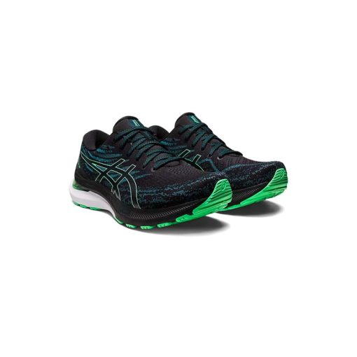 کتونی رانینگ اسیکس کایانو 29 مشکی سبز آبی Asics Gel-Kayano 29 Black Green Blue - Image 4