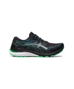 کتونی رانینگ اسیکس کایانو 29 مشکی سبز آبی Asics Gel-Kayano 29 Black Green Blue