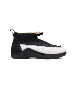 کتونی نایک ایرجردن 15 بیلی آیلیش مشکی سفید Nike Air Jordan 15 Retro Billie Eilish LS Laser
