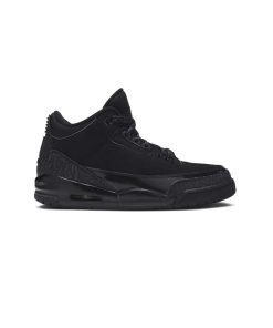 کتونی نایک ایرجردن 3 تمام مشکی Nike Air Jordan 3 Retro Black Cat