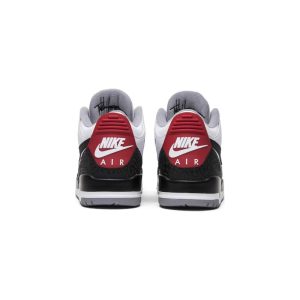 کتونی نایک ایرجردن 3 تینکر سفید مشکی قرمز Nike Air Jordan 3 Retro NRG Tinker