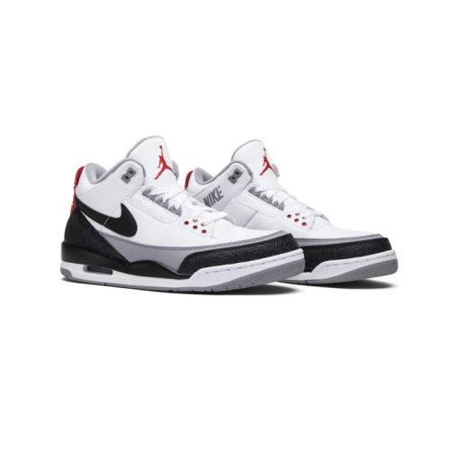 کتونی نایک ایرجردن 3 تینکر سفید مشکی قرمز Nike Air Jordan 3 Retro NRG Tinker