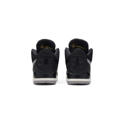کتونی نایک ایرجردن 3 تینکر مشکی طوسی Nike Air Jordan 3 Retro Tinker SP Black Cement
