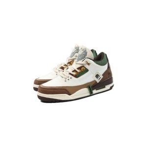 کتونی نایک ایرجردن 3 سفید قهوه ای سبز Nike Air Jordan 3 Retro Year Of The Tiger Deconstructed