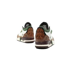 کتونی نایک ایرجردن 3 سفید قهوه ای سبز Nike Air Jordan 3 Retro Year Of The Tiger Deconstructed