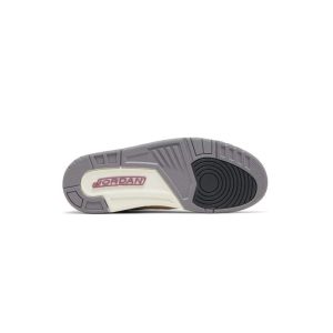 کتونی نایک ایرجردن 3 قهوه ای کرم زرشکی Nike Air Jordan 3 Retro SE Winterized