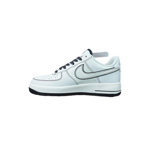کتونی نایک ایرفورس 1 آندیفیتد سفید بژ Nike Air Force 1 UNDEFEATED Beige Black