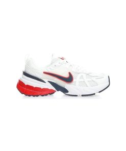 کتونی نایک راننیگ وی2کا سفید سورمه ای قرمز Nike V2K Run White Navy Blue Red