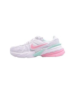 کتونی نایک راننیگ وی2کا سفید صورتی Nike V2K Run White Pink