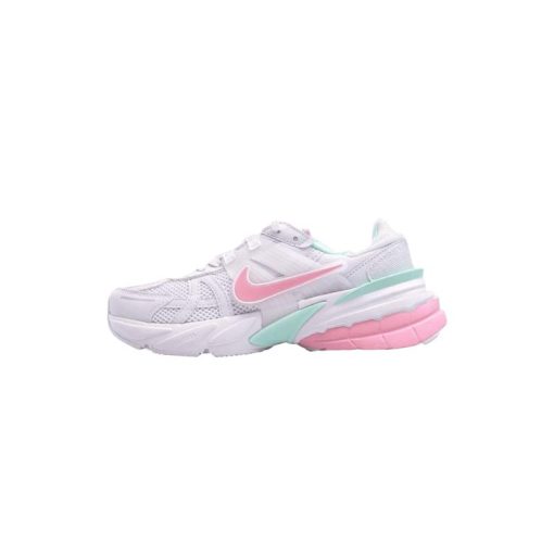 کتونی نایک راننیگ وی2کا سفید صورتی Nike V2K Run White Pink