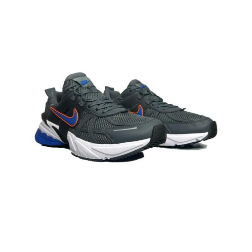 کتونی نایک راننیگ وی2کا طوسی آبی Nike V2K Run Gray Blue