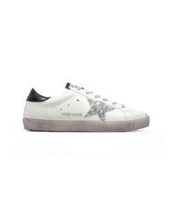 کتونی کژوال گلدن گوس سفید نقره ای Golden Goose White Silver