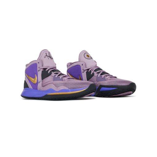 کفش بسکتبال نایکی کایری 8 اینفینیتی بنفش طلایی Nike Kyrie 8 Infinity Amethyst Wave