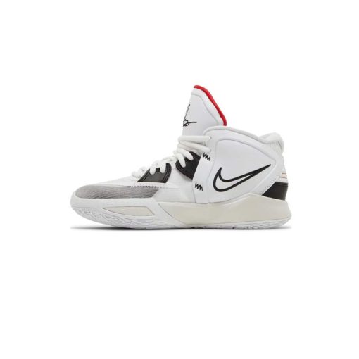 کفش بسکتبال نایکی کایری 8 اینفینیتی سفید مشکی Nike Kyrie 8 Infinity Man Machine