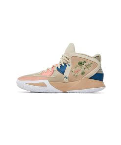 کفش بسکتبال نایکی کایری 8 اینفینیتی طرح گل صورتی Nike Kyrie 8 Infinity Floral