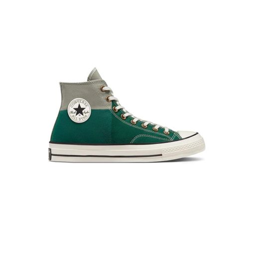 کفش کانورس آل استار 1970 سبز و زیتونی Converse Chuck 70 Colorblocked High Field Surplus