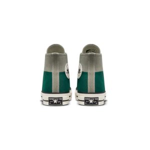 کفش کانورس آل استار 1970 سبز و زیتونی Converse Chuck 70 Colorblocked High Field Surplus