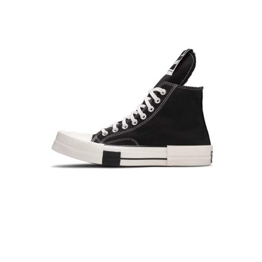 کفش کانورس آل استار ریک اونس اردکی مشکی Converse Rick Owens x TURBODRK Chuck 70 High Black