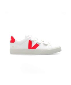کفش کژوال وجا رسیف چسبی سفید قرمز Veja Recife Chromefree Leather White Red
