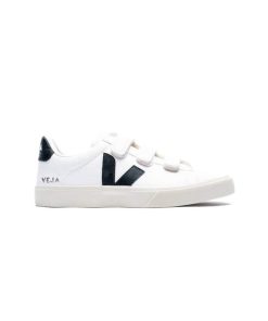 کفش کژوال وجا رسیف چسبی سفید مشکی Veja Recife Chromefree Leather White Black