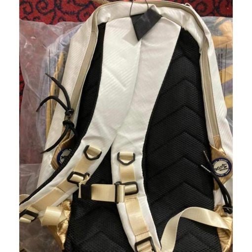 کوله پشتی کوبی برایانت سفید طلایی Kobe Bryant White Gold Backpac