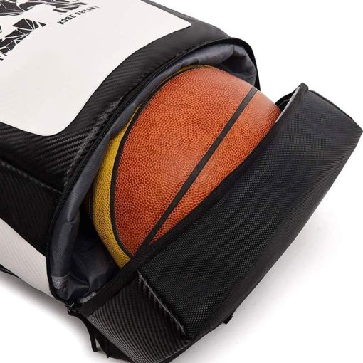 کوله پشتی کوبی برایانت سفید طلایی Kobe Bryant White Gold Backpac