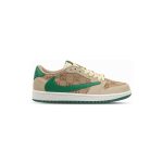 نایک ایرجردن 1 تراویس اسکات کرم سبز گوچی Nike Air Jordan 1 Low Travis Scott Gucci