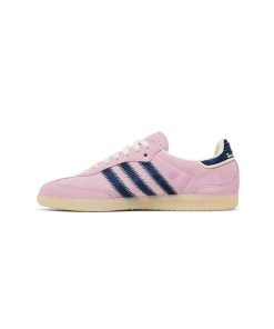 کتونى آدیداس سامبا صورتی سورمه ای Adidas Samba OG Notitle Pink