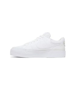 کتونى نایک کورت لگاسى لیفت تمام سفید  Nike Court Legacy Lift All White