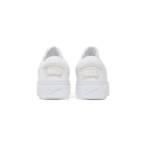 کتونى نایک کورت لگاسى لیفت تمام سفید Nike Court Legacy Lift All White