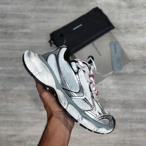 کتونی بالنسیاگا 3 ایکس لارج سفید طوسی نقره ای Balenciaga 3xl White Gray Silver