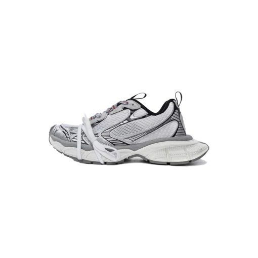 کتونی بالنسیاگا 3 ایکس لارج سفید طوسی نقره ای Balenciaga 3xl White Gray Silver