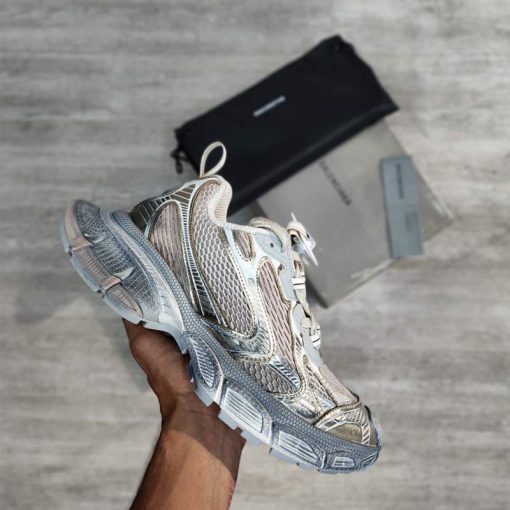 کتونی بالنسیاگا 3 ایکس لارج مسی نقره ای Balenciaga 3xl Copper Silver