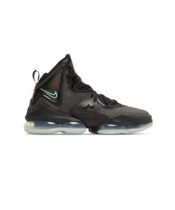 کتونی بسکتبالی نایکی لبرون 19 مشکی سبز Nike Lebron 19 Black Green Glow