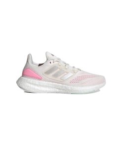 کتونی رانینگ آدیداس پیور بوست 22 سفید صورتی Adidas Pureboost 22 White Pink