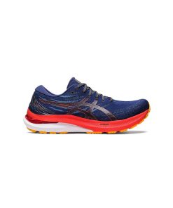 کتونی رانینگ اسیکس کایانو 29 آبی قرمز Asics Gel Kayano 29 Blue Red