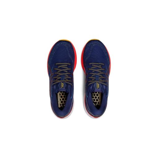 کتونی رانینگ اسیکس کایانو 29 آبی قرمز Asics Gel Kayano 29 Blue Red