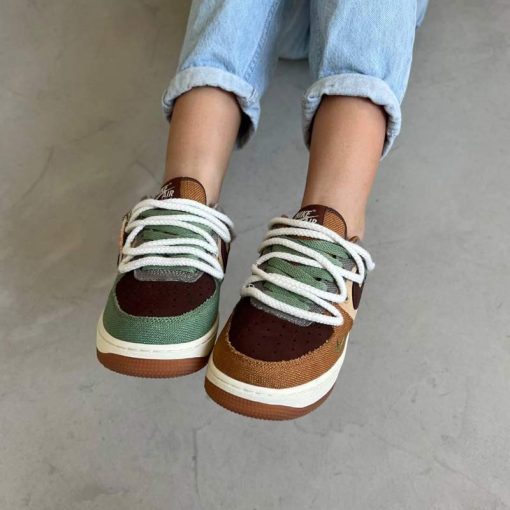 کتونی نایک ایرفورس وودوو Nike AirForce 1 Low Voodoo