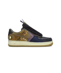 کتونی نایک ایرفورس کاکتوس جک قهوه ای نارنجی Nike Air Force 1 Low PS Travis Scott Cactus Jack