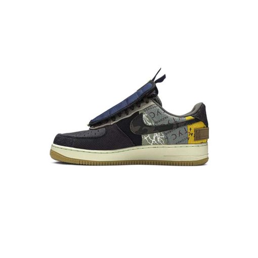 کتونی نایک ایرفورس کاکتوس جک قهوه ای نارنجی Nike Air Force 1 Low PS Travis Scott Cactus Jack