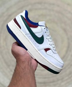 کتونی نایکی گاما فورس سفید سبز آبی Nike Gamma Force White Green Blue