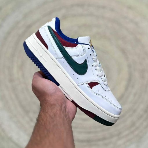 کتونی نایکی گاما فورس سفید سبز آبی Nike Gamma Force White Green Blue