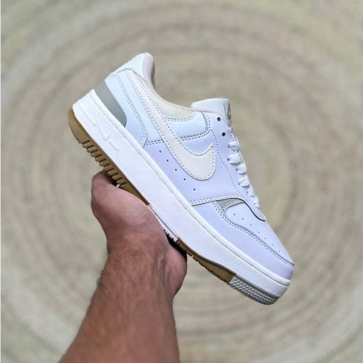 کتونی نایکی گاما فورس سفید قهوه ای Nike Gamma Force White Brown
